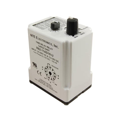 R62-11AD10-U by NTE Electronics, Inc - RELAY TIME DELAY