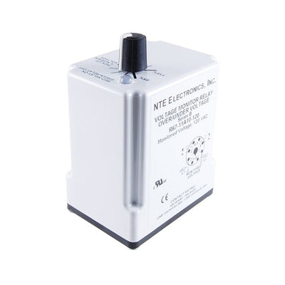 R67-11A10-24 by NTE Electronics, Inc - RELAY-VLTG MONITOR 24VAC