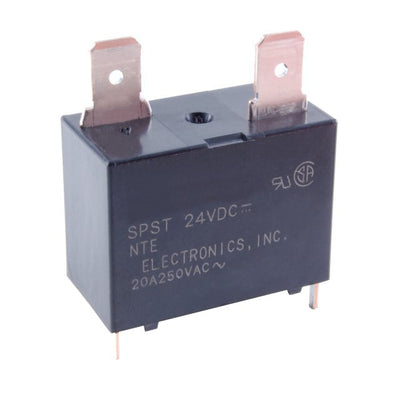 R71-1D20-5 by NTE Electronics, Inc - RELAY GEN PURPOSE SPST 20A 5V