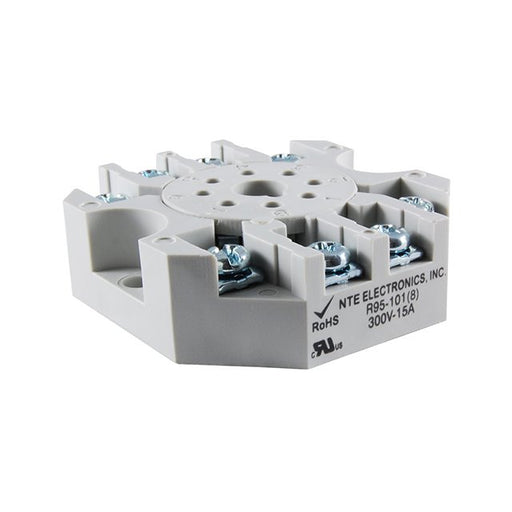 R95-101 by NTE Electronics, Inc - RELAY-8 PIN OCTAL SOCKET