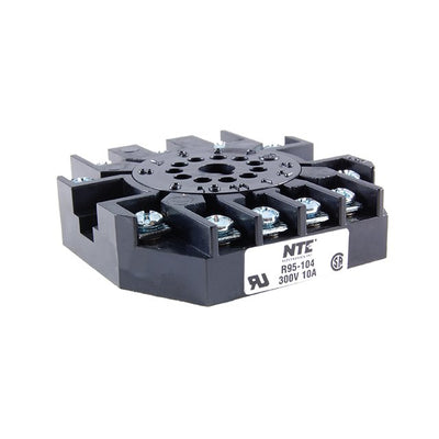 R95-104 by NTE Electronics, Inc - RELAY-11 PIN OCTAL SOCKET