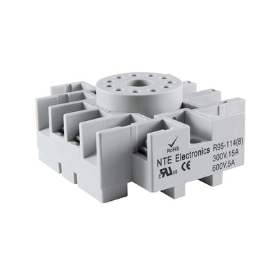 R95-114 by NTE Electronics, Inc - RELAY-11 PIN OCTAL SOCKET