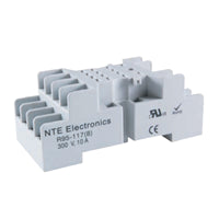 R95-117 by NTE Electronics, Inc - RELAY-14 PIN MINI SOCKET