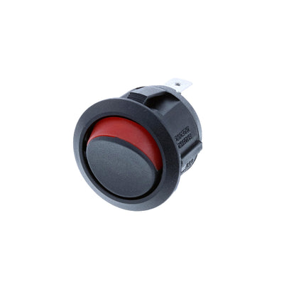 RA1-1A-DC-2-R by Switch Components - ROUND ROCKER SPST OFF-ON