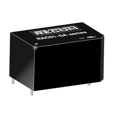 RAC01-12SGA by Recom Power - AC/DC CONVERTER 12V 1W