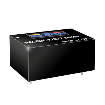 RAC02E-12SK/277 by Recom Power - AC/DC CONVERTER 12V 2W