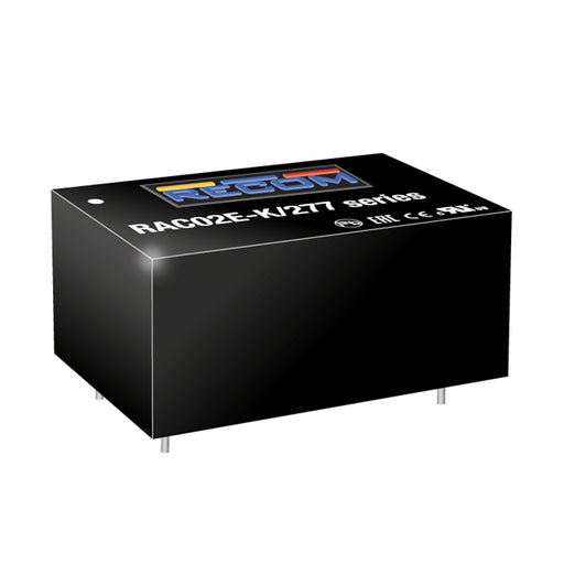 RAC02E-15SK/277 by Recom Power - AC/DC CONVERTER 15V 2W