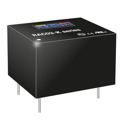 RAC03-3.3SK by Recom Power - AC/DC CONVERTER 3.3V 3W