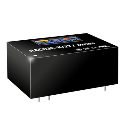 RAC03E-3.3SK/277 by Recom Power - AC/DC CONVERTER 3.3V 3W