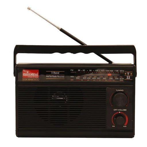 RADIO TC 22 by 5 Core Inc - Radio Retro Transistor FM 3 Band