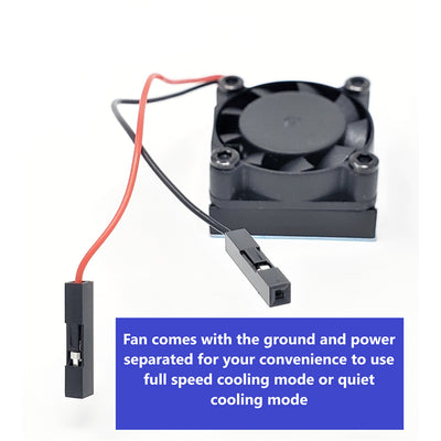 RAS-FANHS10 by Micro Connectors, Inc. - COOLING FAN/HS - RASPBERRY PI