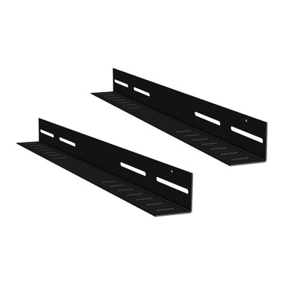 RASA22BK3 by Hammond Manufacturing - ANGLE SUPPORT ADJ BLK 20.95""PAIR