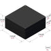 RB55P06B16B by Serpac - BOX PLASTIC BLACK