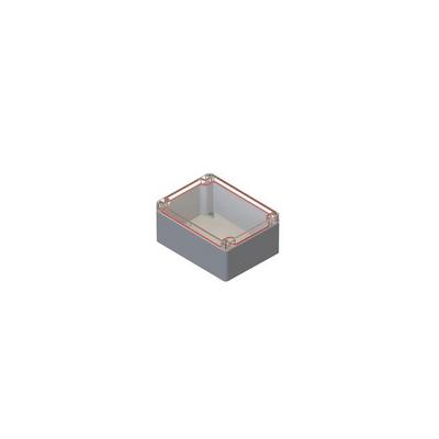 RB65P06C24G by Serpac - BOX PLAS GRAY 5.350""L X 3.540""W
