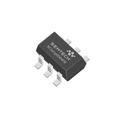 RCLAMP0504FBTCT by Semtech Corporation - TVS DIODE 5VWM 17.5VC SC70-6