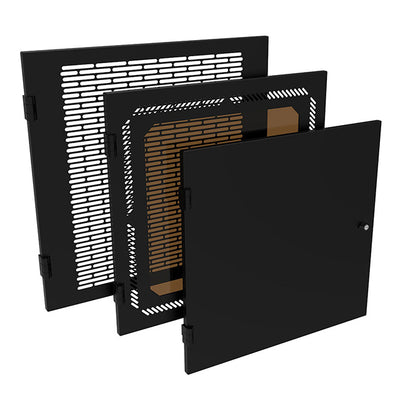 RCSC19042SDBK1 by Hammond Manufacturing - 24U SOLID DOOR FOR RCSC