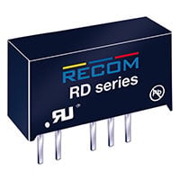 RD-0512D/H by Recom Power - DC DC CONVERTER +/-12V 2W