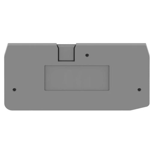 REB-A2D-CAP by Adam Tech - TERM BLK END PLATE BLACK