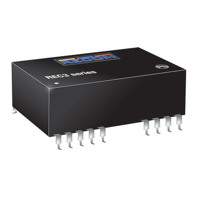 REC3-2415DRWZ/H2/A/CTRL by Recom Power - DC DC CONVERTER +/-15V 3W