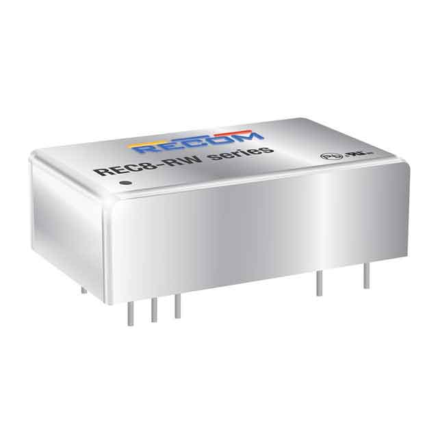 REC8-4815SRW/H2/A/M by Recom Power - DC DC CONVERTER 15V 8W