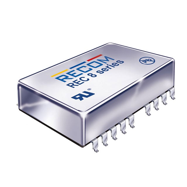 REC8-2415SRWZ/H2/A/M/SMD by Recom Power - DC DC CONVERTER 15V 8W
