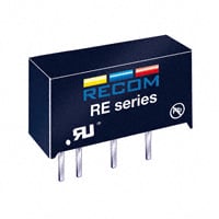 RE-1215S/P by Recom Power - DC DC CONVERTER 15V 1W