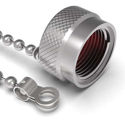RFCT-N-CAP-GS-1 by GradConn - COAXIAL CONNECTOR CAP N IP67 WIT