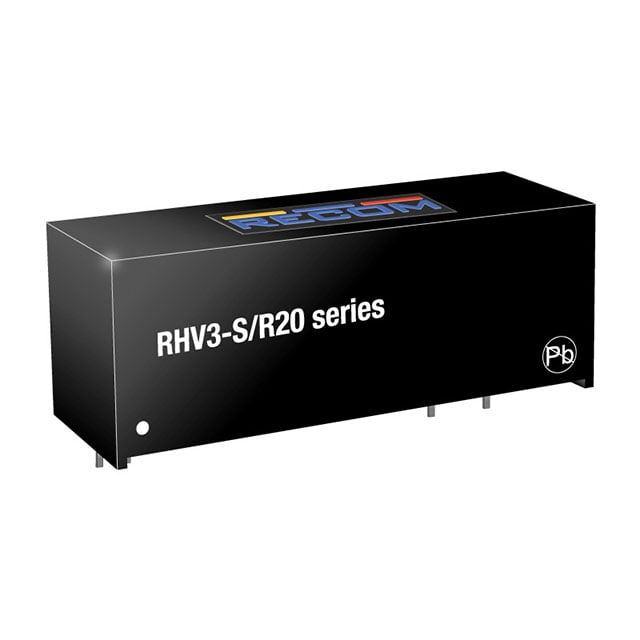 RHV3-0512S/R20 by Recom Power - DC DC CONVERTER 12V 3W