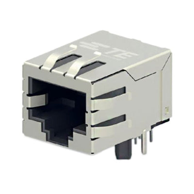 2301994-3 by TE Connectivity AMP Connectors - CONNECTOR JACK 1PORT 100 BASE-T PCB