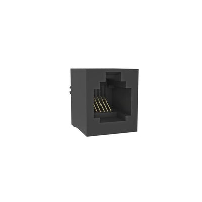 RJE08166011F by Amphenol ICC (Commercial Products) - SINGLE PORT, 6P6C, VERTICAL, UNS