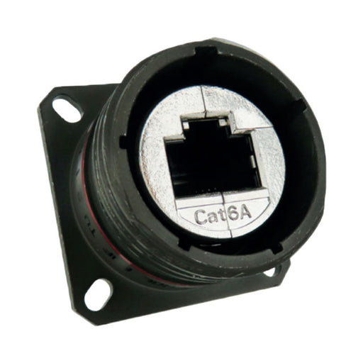 RJFTV6A2A1RAG by Amphenol Socapex - RJ FIELD TV CAT6A SQUARE FLANGE