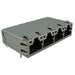 RJMG214034460NR by Amphenol ICC (Commercial Products) - CONNECTOR JACK 4PORT 1000 BASE-T PCB