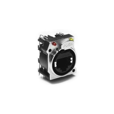 RJX8FB5HUUB by Amphenol Audio - CONNECTOR JACK 1PORT 1000 BASE-T PCB