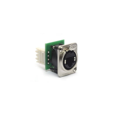 RJX8FD6110 by Amphenol Audio - CONNECTOR JACK 1PORT 10G BASE-T PNL