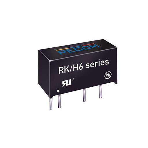 RK-1215S/H6 by Recom Power - DC DC CONVERTER 12V 1W
