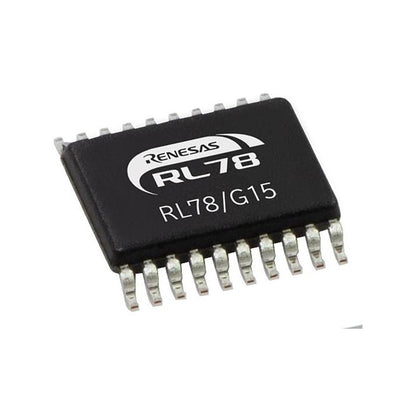 R5F12068MSP#50 by Renesas Electronics America Inc - RL78/G15 ROM:8KB, 20PIN LSSOP IN