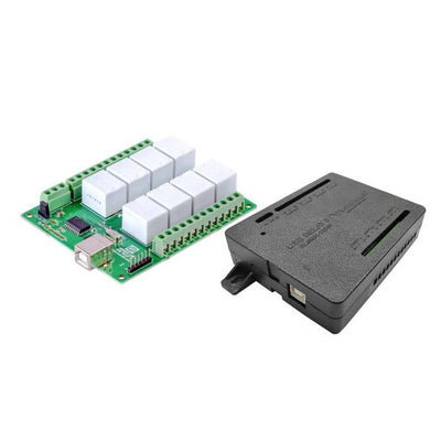 RL80001-24E by Numato Lab - Enclosed 8 Ch USB Relay -24V