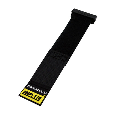 RLH-095-100-BK by Rip-Tie - HOOK&LOOP TIE BLACK 9.5"" 100PACK