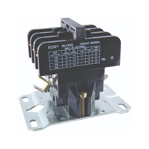 RLY455 by NTE Electronics, Inc - MAGNETIC CONTACTOR 120VAC