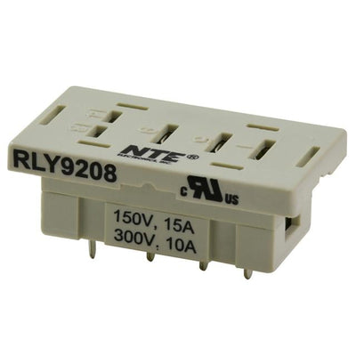 RLY9208 by NTE Electronics, Inc - PC Mount Socket for R11 serie