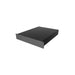 RM2U1922SBK by Hammond Manufacturing - 2U, 22"" DEEP RACK-MOUNT ENCLOSUR