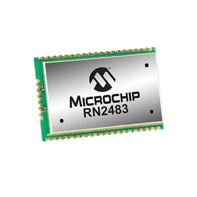 RN2483A-I/RM103 by Microchip Technology - RF TXRX MOD ISM < 1GHZ CAST SMD