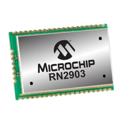 RN2903A-I/RM103 by Microchip Technology - RF TXRX MOD ISM < 1GHZ CAST SMD