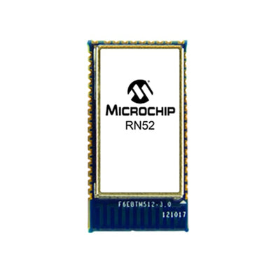RN52SRC-I/RM100 by Microchip Technology - RF TXRX MODULE BT TRC ANT SMD