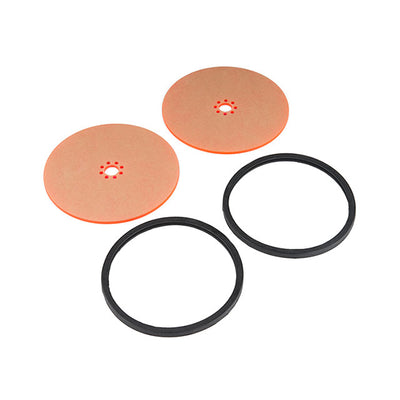 ROB-12552 by SparkFun Electronics - DISC WHEEL 5"" CLR PINK 2PK