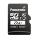 RP-SMGA08DA1 by Panasonic Electronic Components - MEM CARD MICROSDHC 8GB CLS10 MLC