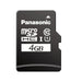 RP-SMLE04DA1 by Panasonic Electronic Components - MEM CARD MICROSDHC 4GB CLS10 MLC