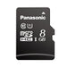RP-SMPT08DA1 by Panasonic Electronic Components - MEM CARD MICROSDHC 8GB UHS PSLC