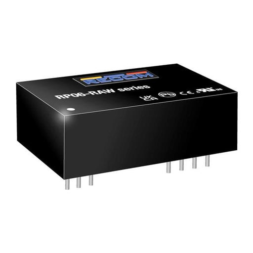 RP06-11012SRAW by Recom Power - 6W DC/DC-CONVERTER 'POWERLINE' D