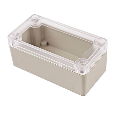 RP1035C by Hammond Manufacturing - BOX ABS GRY/CL 3.740""L X 1.970""W